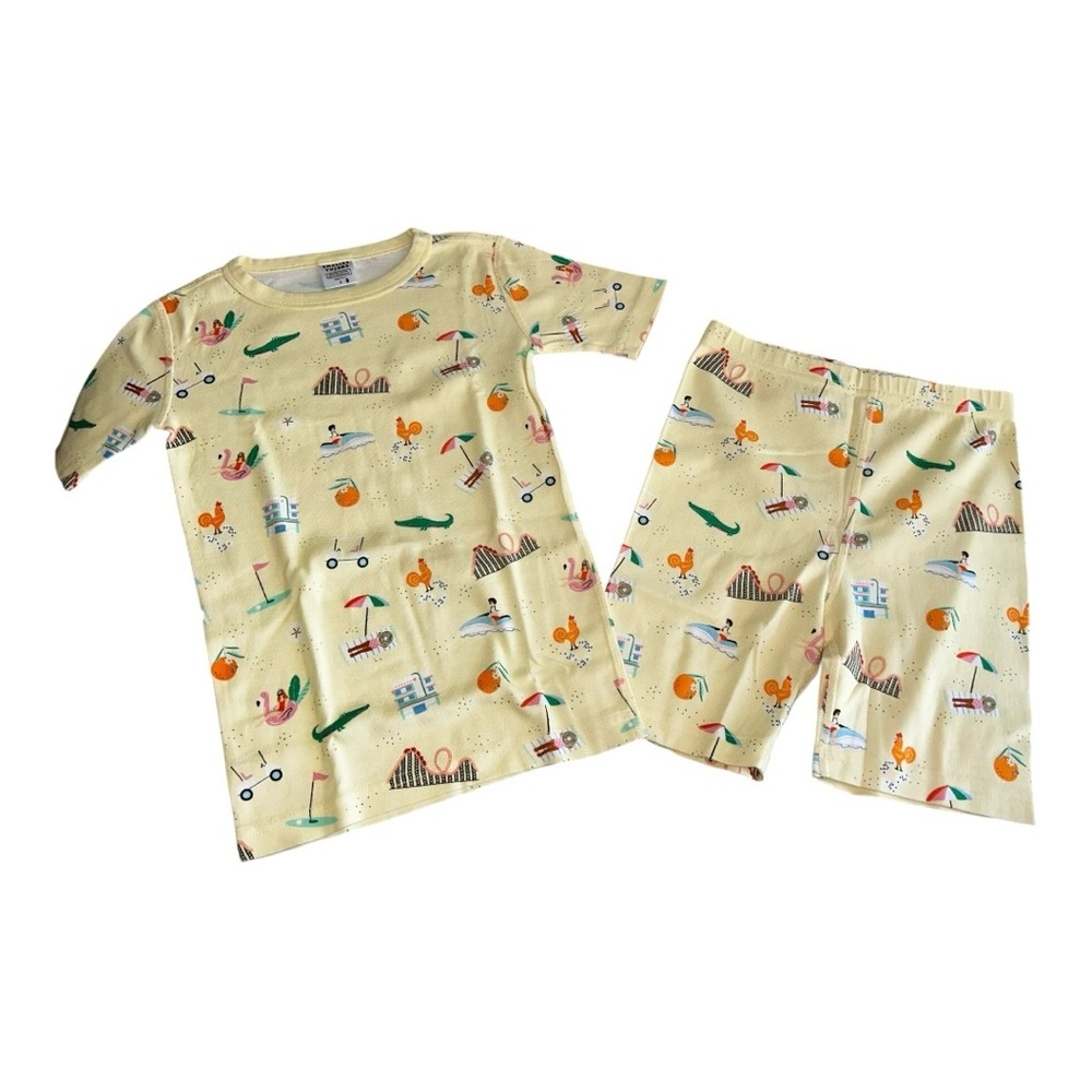 Smaller Things Goodnight, Florida Short Pajamas Set